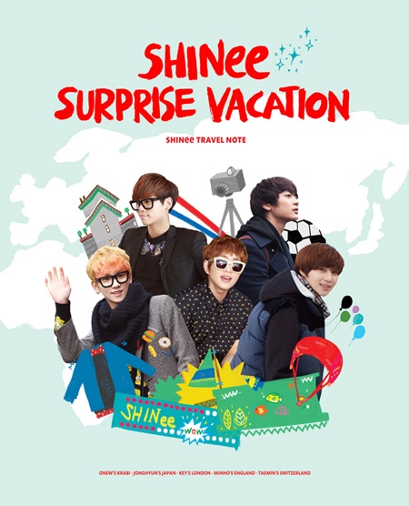 SHINee выпустят журнал путешествий 25 мая